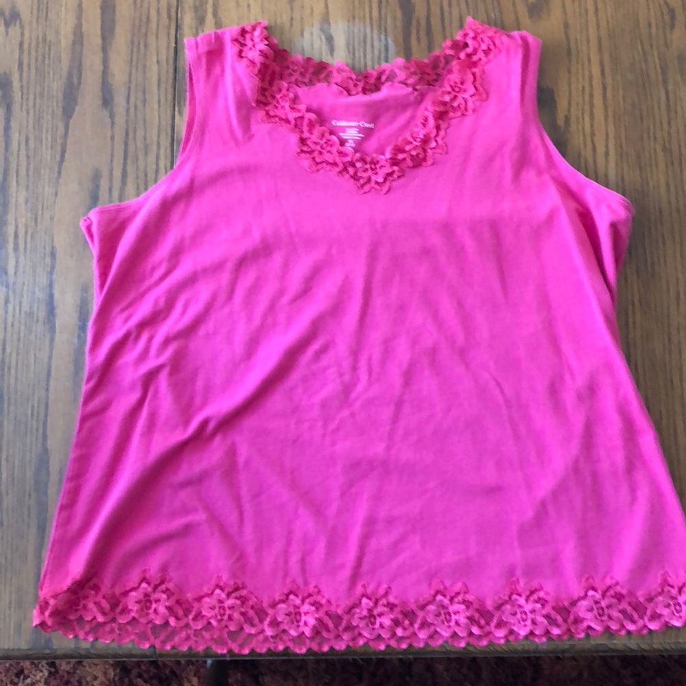 Coldwater Creek women’s sleeveless shirt
